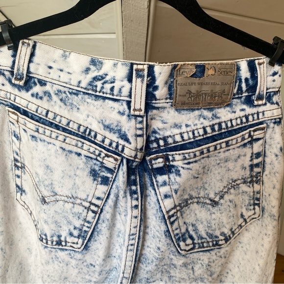 Vintage 80s Levi's 900 Series Acid Wash Women’s Jeans Size 7 - Picture 9 of 16